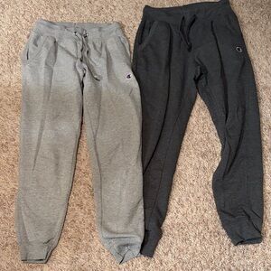 Champion Women's Light and Dark Gray Joggers